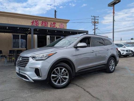 HYUNDAI SANTA FE 2018 KM8SM4HF3JU287157 image